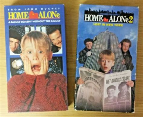 Home Alone Home Alone VHS Tapes Macaulay Culkin Joe Pesci EBay