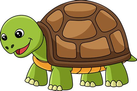 Turtle Cartoon Clipart Animal Illustration 6458226 Vector Art At Vecteezy