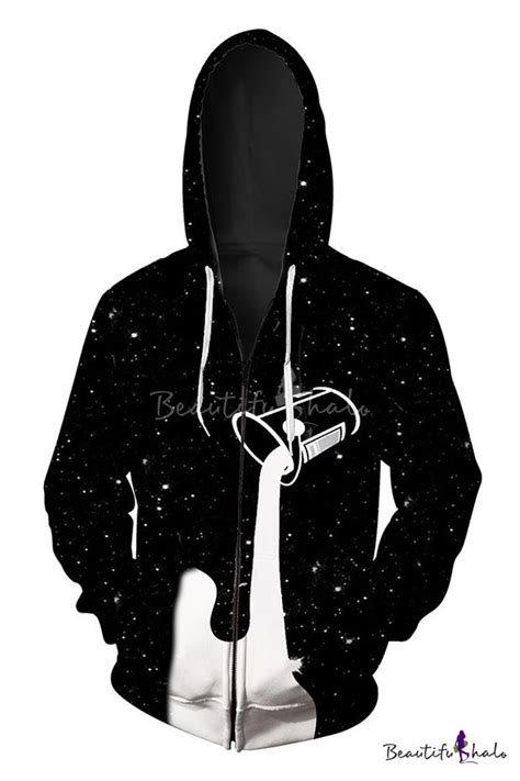 Shop hoodies & sweatshirts on boogzel apparel. Fashion Digital Dropped Milk Pattern Long Sleeve Loose ...