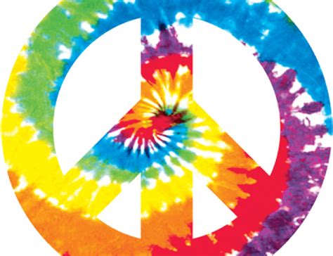 Peace Sign Clipart Tie Dye Peace Symbol Tie Dye Png Download Full