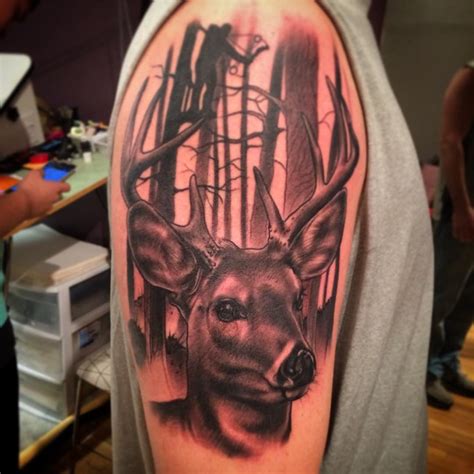 Awesome Top 100 Hunting Tattoos Uatop 100