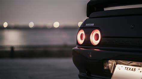 Nissan skyline gtr sports car wallpapers, history of this car, technical specs and other recommended resources about the skyline gtr. 1920x1080 Nissan Skyline R32 Tail Lights Laptop Full HD 1080P HD 4k Wallpapers, Images ...