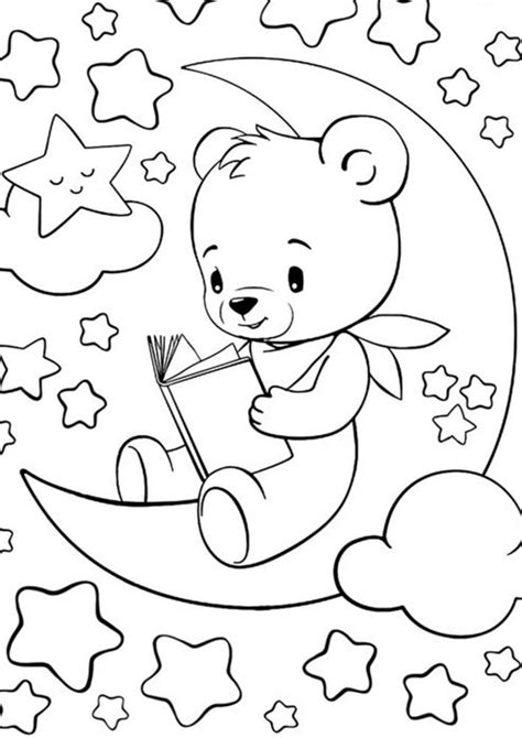 easy  print bear coloring pages tulamama