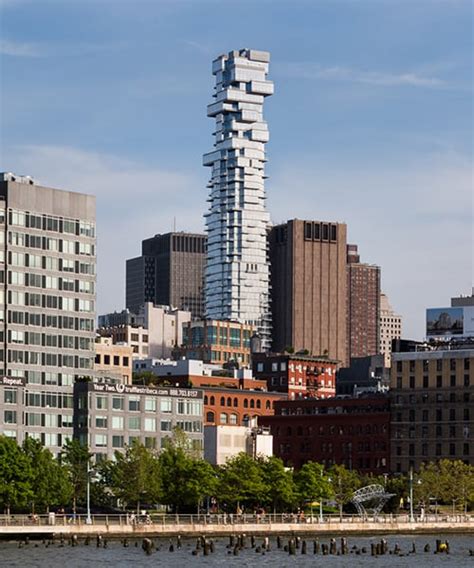Herzog And De Meurons 56 Leonard Jenga Tower In New York