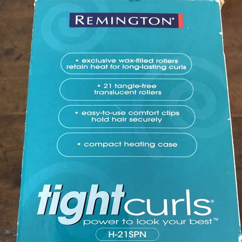 Remington Tight Curls Hot Rollers Wax Core With Clips Model H 21SPN EBay