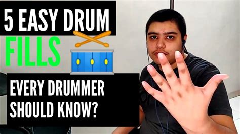 Easy Commonly Used Drum Fills Every Drummer Should Know Youtube