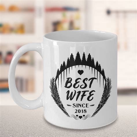 Wife Coffee Mug Best Wife Since Gift For Wife Etsy