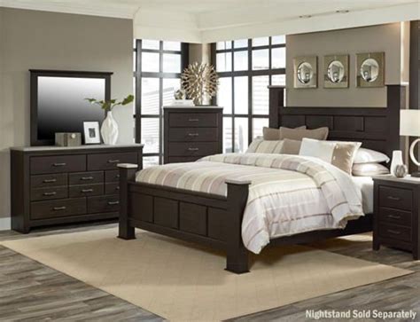 The midwest's #1 furniture and mattress store! 6pc King Bedroom Set - Art Van Furniture | Brown furniture ...