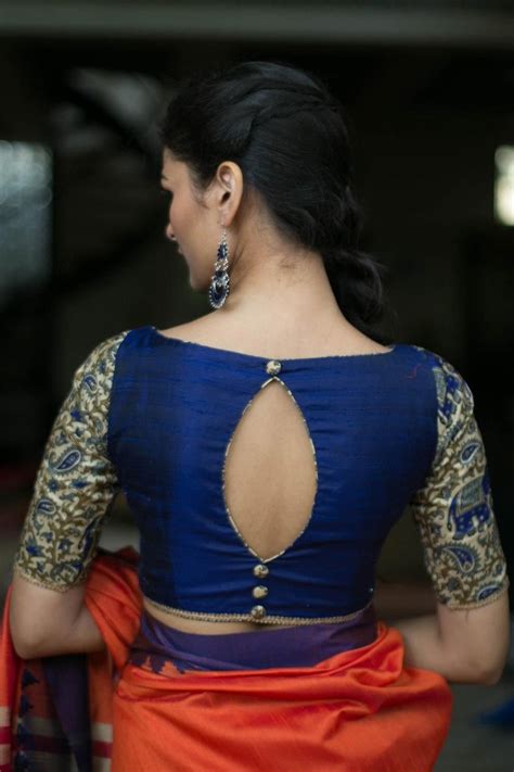 Saree Blouse Neck Designs 2020 Application Ladies From China What