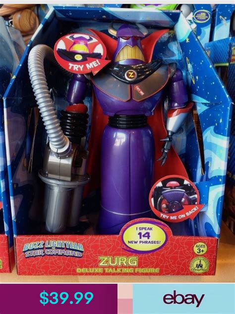 Toy Story Zurg 14 Talking Deluxe Action Figure 12 Phrase Light Disney