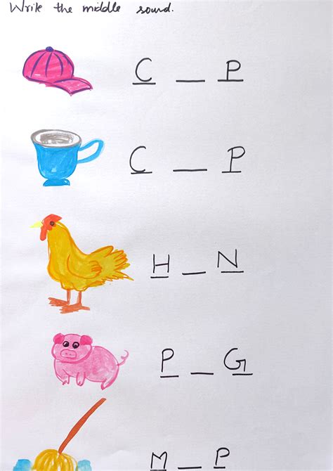 Phonics Worksheets For Nursery Lkg And Ukg 3 5 Years Old