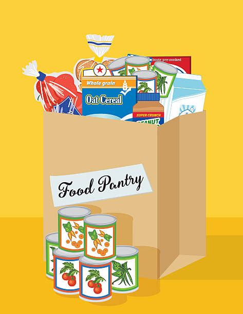 The head of the uk's biggest food bank network has vowed to put them out of business and reverse a trend in which sticking plaster charity food parcels but she warned there was a danger that food banks, which could never be a comprehensive response to hunger, were teetering on the brink of. Food Pantry Illustrations, Royalty-Free Vector Graphics ...