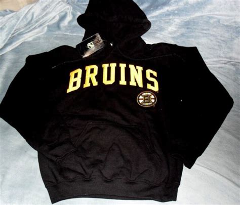 Boston Bruins Embroidered G Iii Black Pullover Hooded Sweatshirt Mens