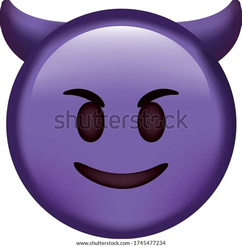 Vector Emoji Angry Face Devil Angry庫存向量圖 免版稅 1745477234