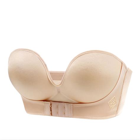 Strapless Front Buckle Lift Bra Strapless Bra That Stays Up Bodwellbeing