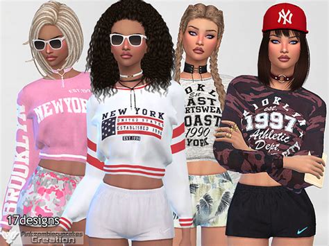 Athletic Dept Sweatshirt Collection 02 By Pinkzombiecupcakes At Tsr