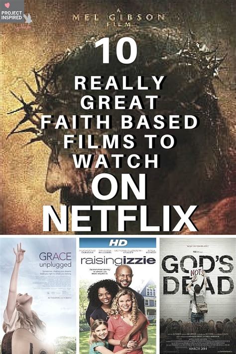 The 24 best christian movies on netflix to watch tonight. Next time you find yourself surfing Netflix, here are 10 ...
