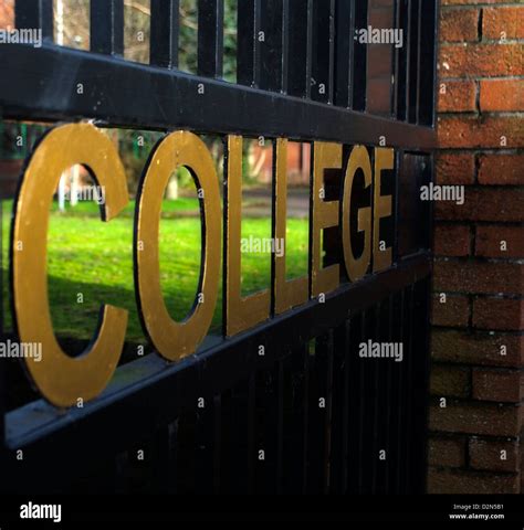 Black College Campus Sign Entrance Hi Res Stock Photography And Images