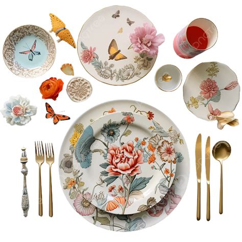 Eclectic Mix And Match Dinner Set Eclectic Mix And Match Dinner Set