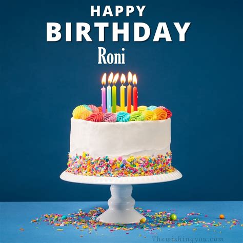 100 Hd Happy Birthday Roni Cake Images And Shayari