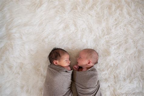 Twin Newborn Session Carretta Babies — Pictures By Picciano