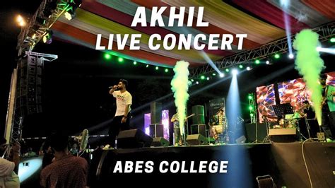 Khaab Akhil Live Concert Genero23 Abes Engineering College