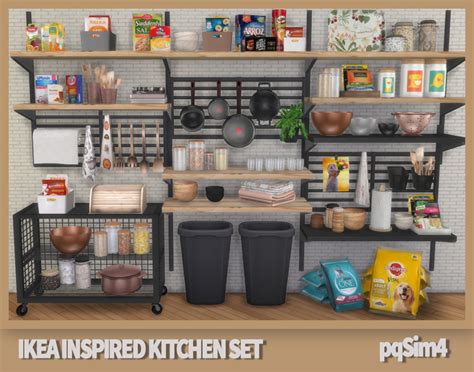 Ikea Inspired Kitchen Set By Pqsim4 Created For Emily Cc Finds