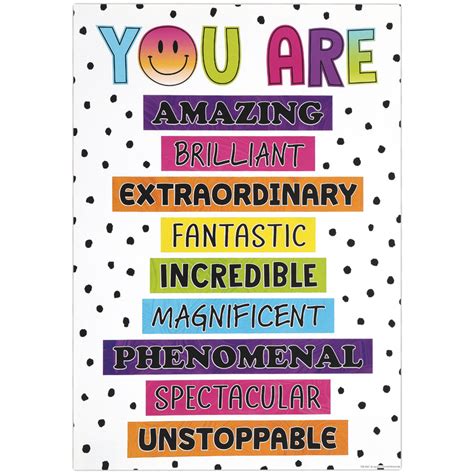 You Are Amazing Motivational Poster 13 X 19 Inches Mardel 4047569