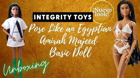 POSE LIKE AN EGYPTIAN AMIRAH MAJEED BASIC DOLL INTEGRITY TOYS UNBOXING