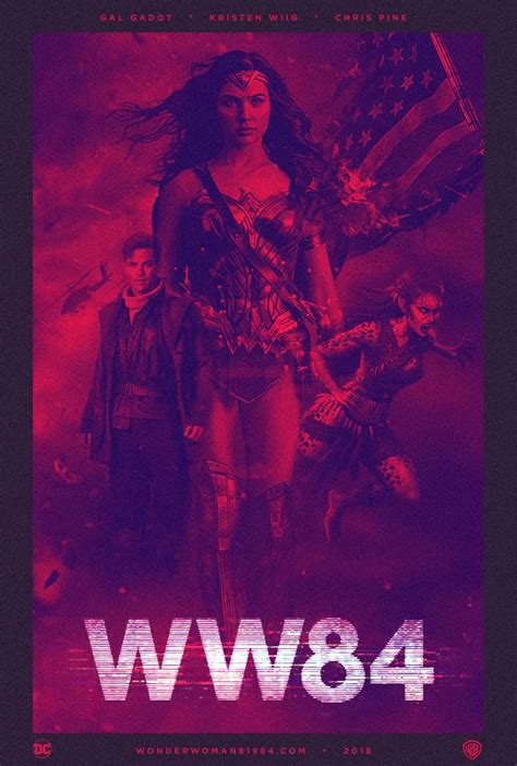 Other Made This 80s Inspired Wonder Woman 84 Poster Enjoy R Dc Cinematic