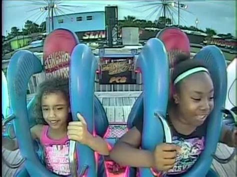 Two Girls Freak Out On Slingshot Ride Jukin Licensing