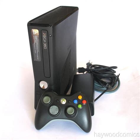 Microsoft Xbox 360 250gb Slim Black Game System Bundle Tested