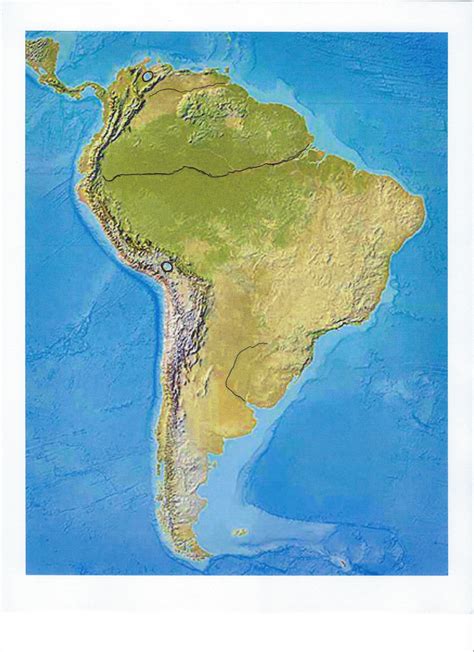South America Landforms Lakes And Rivers Diagram Quizlet