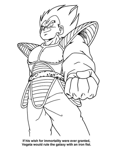 Find more dragon ball z coloring page vegeta pictures from our search. The Villain Vegeta In Dragon Ball Z Coloring Page : Kids ...