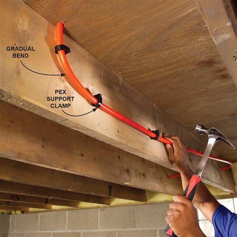 Plumbing With Pex Tubing Pex Tubing Pipes And Radiant Heating System