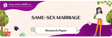Same Sex Marriage Essay Sample