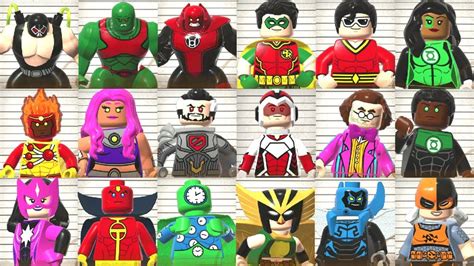 All Character Case File Locations In Lego Dc Super Villains Youtube