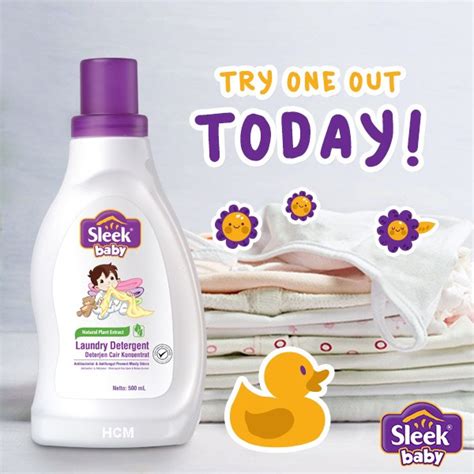 Sleek Baby Laundry Detergent 500ml Shopee Malaysia