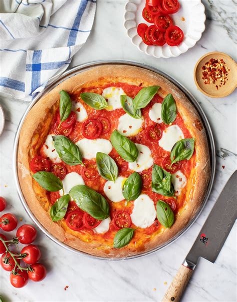 Sprinkle with 1/2 pound diced. Margherita Pizza Recipe - Love and Lemons