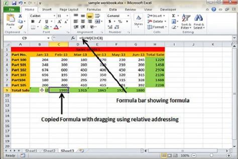 Excel Copying Formulas In Excel Tutorial Desk