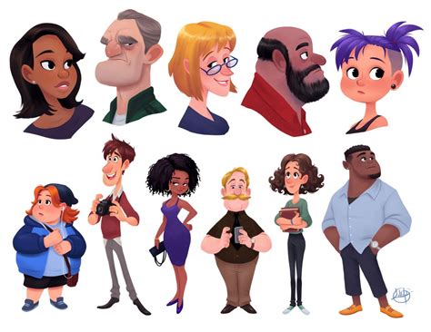 100 Modern Character Design Sheets You Need To See Character Design