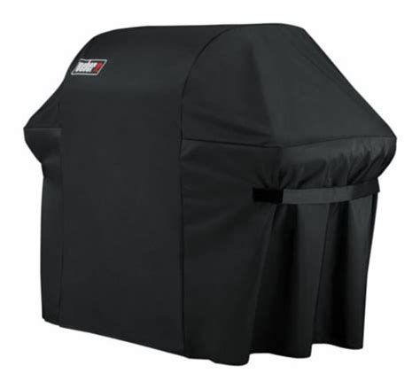 Weber Black Grill Cover For Summit 600 Series Grills 748 In W X 47 In