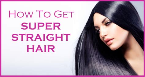Beauty Tutorial How To Get Super Straight Hair Quickly And Easily