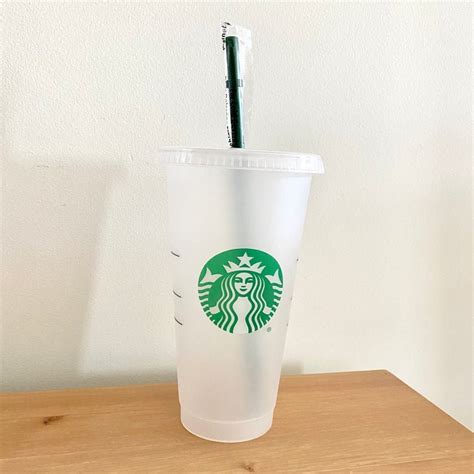 Blank Authentic Starbucks Cold Cup 24oz Etsy