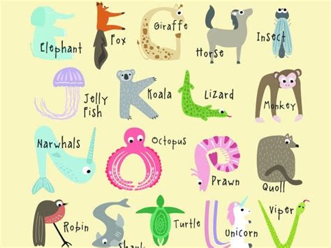 From aardvark to zorse we are building the most comprehensive body of animal knowledge for you, for free. Free, Cute And Educational Animal Alphabet Printables ...