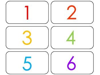Printable pdf versions available for download. 100 Printable Rainbow Numbers Flashcards. Numbers and ...