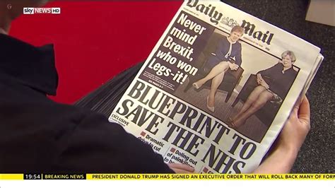 Daily Mail S Sexist Legs It Headline Sparks Anger Katie Spencer Youtube