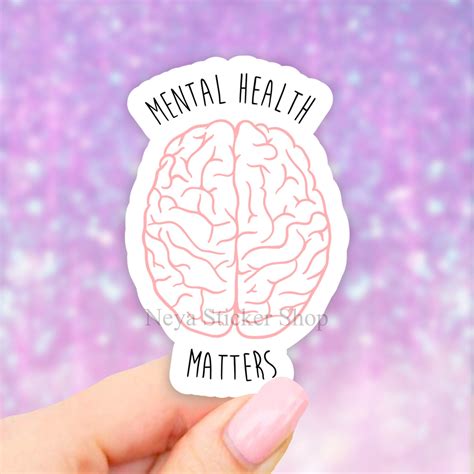 Mental Health Matters Sticker Mental Health Sticker Vsco Etsy Uk