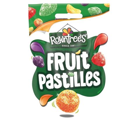Morrisons Rowntrees Fruit Pastilles Sweets 30 Less Sugar Sharing Bag