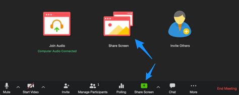 Zoom's share screen feature offers an easier way for you to share content or your entire screen including any app. Sharing Screens in Zoom - DU Ed-Tech Knowledge Base